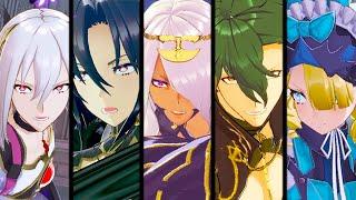 Fire Emblem Engage - All DLC Allies Critical Hit Quotes Showcase (Fell Xenologue)