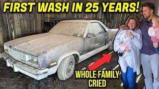 Best Owner Reaction EVER: El Camino | Barn Find Car Detailing