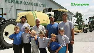 Gasser Dairy Farm from Canada loves their KRONE Equipment