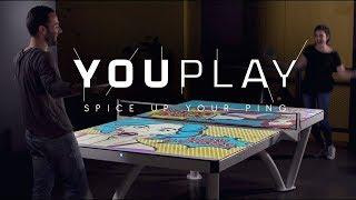 Теннисный стол Cornilleau YOUPLAY -  первый интерактивный стол для пинг-понга