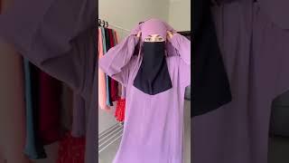 The right way to tie khamar#simple #hijab #elegant #tutorial #niqab