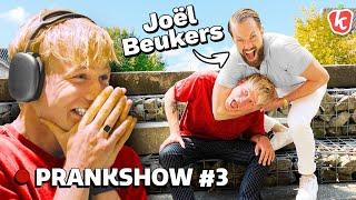 PRANK: JOEL BEUKERS IN DE STRESS DOOR PSYCHOTISCHE SUPERFAN  - Prankshow #3 | Kalvijn