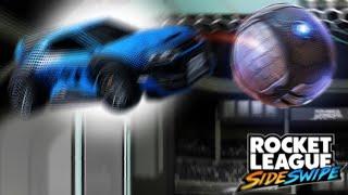 Rocket League Sideswipe Beating a Top 1 1s Player