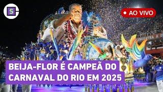 APURAÇÃO CARNAVAL RJ: BEIJA-FLOR É CAMPEÃ! VEJA NOTAS FINAIS E RESULTADO DAS ESCOLAS DE SAMBA