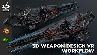 3D Weapon Design VR Workflow with Bryant Momo Koshu