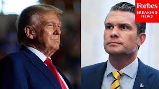 JUST IN: Trump Issues New Statement On Pete Hegseth Nomination