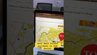 Govt Bans Direct Purchase and Cart-Based Purchase On GeM Portal @GovernmenteMarketplace @bizhelp