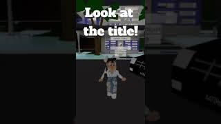When does the video end? #roblox #brookhaven #rich