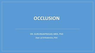 Occlusion