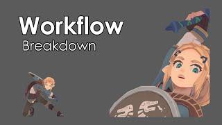 Workflow Breakdown - Attack Animation (Zelda)