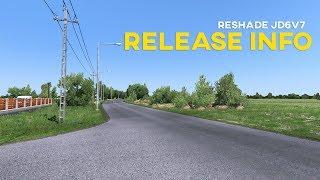 ETS2 - ReShade JD6V7 KIMOCHI - Release Info Trailer - 1080p60