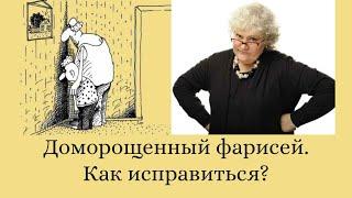 Доморощенный фарисей. Как исправиться?