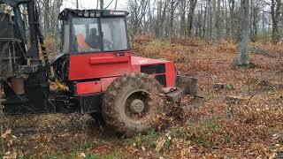 Valmet 892 forwarder izvlacenje drva u sumi