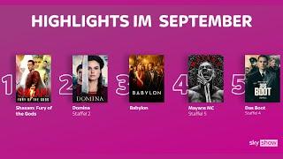 Highlights im September   | Sky Show