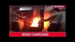 Onlarda charizard bizde charizard