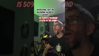 Watch this before recording acoustic guitars #musicproduction