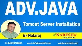 Tomcat Server Installation | Advanced Java Tutorial | Mr. Nataraj