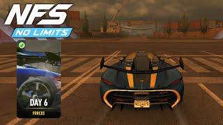 Koenigsegg Jesko DAY 6 NFS No Limits SHADOW FALL Gameplay Walkthrough