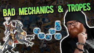 3 Wargaming Mechanics & Tropes That Can GET IN THE BIN