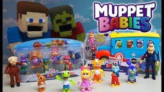 Muppet Babies Rocksplosion School Bus Playset Stop Motion FUN