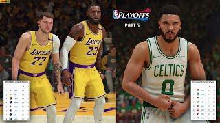 Simulating the 2025 NBA Playoffs If They STARTED TODAY on 2K25! (Part 5)