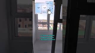 Обзор двухкомнатной квартиры с видом на детский сад в Архитекторе #новостройки #владислав_коноплин