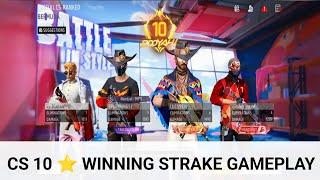 CS New Season Rank Puch| CS 10 Star WINNING STRAKE |CS Rank Gameplay| KARAN GOD