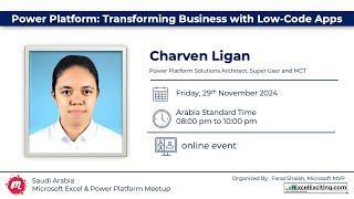 Power Platform: Transforming Business with Low-Code Apps with Charven Ligan