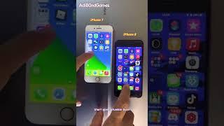 iPhone 7 vs 8 - Stumble Guys #shorts