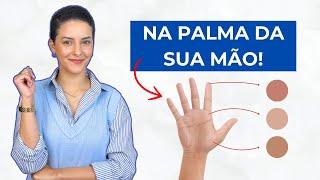 AS CORES QUE TE VALORIZAM ESTÃO NA PALMA DA SUA MÃO | DESCUBRA AGORA!