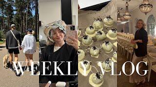 CATCH UP, BAKING, HAIR HIGHLIGHTED, SPEND THE WEEK WITH ME / LAURA BYRNES WEEKLY VLOG