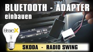 Bluetooth Adapter an SKODA Radio anschließen   Radio SWING