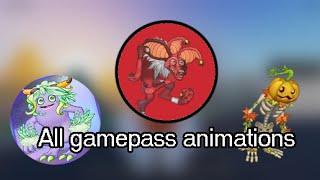 Roblox Untitled MSM Animations all gamepass animations