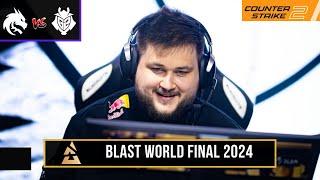 G2 - SPIRIT у фіналі BLAST World Final 2024 | CS2