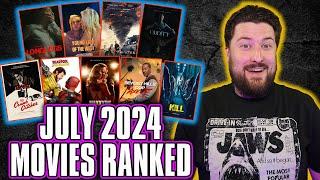 July 2024 Movies Ranked