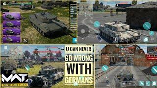 War Thunder Mobile Leopard 2AV platinium platoon gameplay