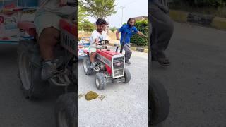 chota tractor  trolley