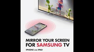 How to mirror your iPad to your Samsung Smart TV in 2024? | AirBeamTV