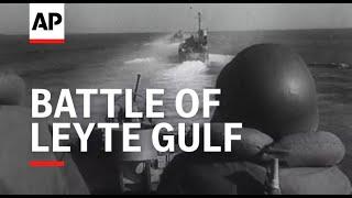 Battle of Leyte Gulf - 1944  | Movietone Moment | 25 October 2024