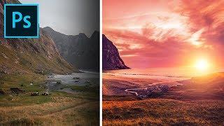 3-Step Formula for Colorful Landscapes in Photoshop!