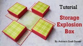 Explosion box idea | storage explosion box | Explosion box with drawers