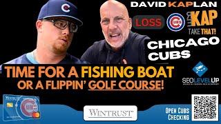 REKAP: ️ Chicago Cubs 4-3 loss to Oakland. ‘(Time for a) fishing boat or a flippin’ golf course!’