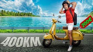 POKUŠAVAM MOTOROM OD 200€ DOĆ DO MORA I NAZAD ! *400KM