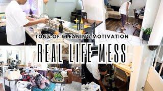 *NEW* Cleaning Motivation | Real Life Messy House | Clean With Me