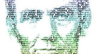 Photoshop Tutorial: How to Make a PORTRAIT made only of TEXT!