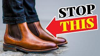 STOP Wearing Chelsea Boots Wrong (Style YOUR Fall Footwear Correctly)