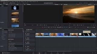 DaVinci Resolve 15 - Beginners Tutorial - [ Adding Transitions Between Video Clips ]