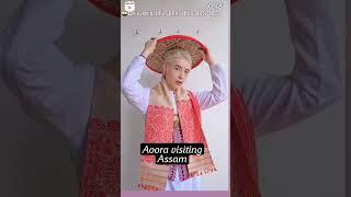 Aoora Visiting AssamAoora singing Assamese song #Bihu #Sekseki porua #song