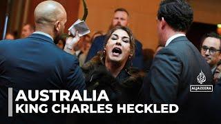 King Charles heckled by Indigenous lawmaker Lidia Thorpe on Australia visit