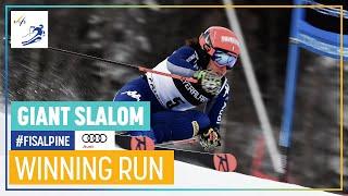 Federica Brignone | Women's Giant Slalom | Courchevel | 1st place | FIS Alpine